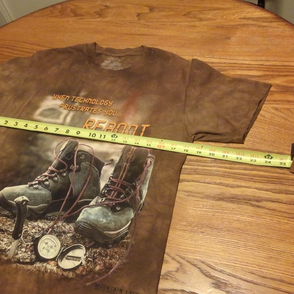 👢🔪 Reboot Technology The Mountain 🏔️ Shirt - Picture 7 of 8